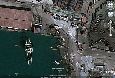 Haiti Earthquake - video of the liquefaction damage to the main dockyard in Port-au-Prince - The ...