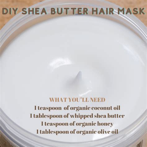 DIY Shea Butter Hair Mask - Butta Babee Hair And Skin Care