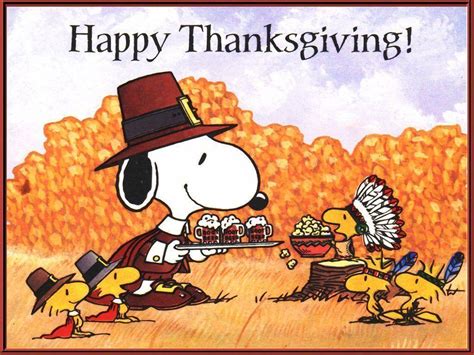 Peanuts Thanksgiving Wallpapers - Wallpaper Cave