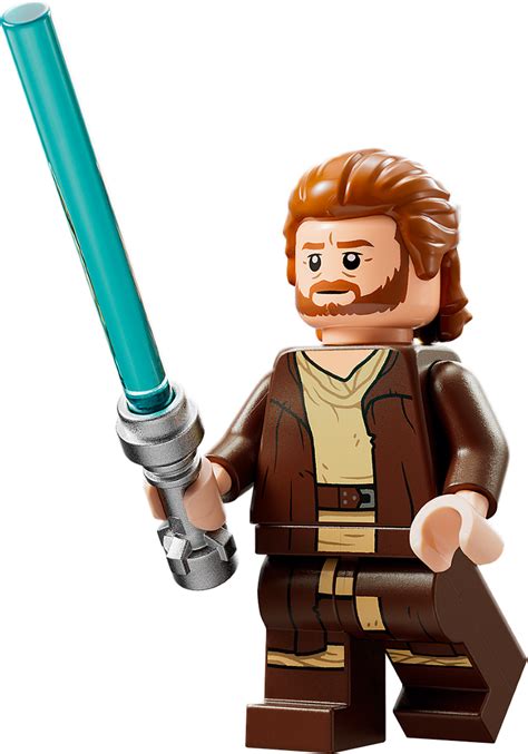 LEGO Star Wars Minifigure Obi-Wan Kenobi With Lightaber (Clone Wars ...