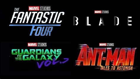 MARVEL PHASE 5 2023 SLATE Fantastic Four - Russo Brothers Returning For ...