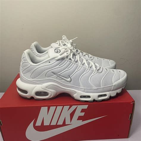 Nike TN Triple White Brand New in Box RRP... - Depop