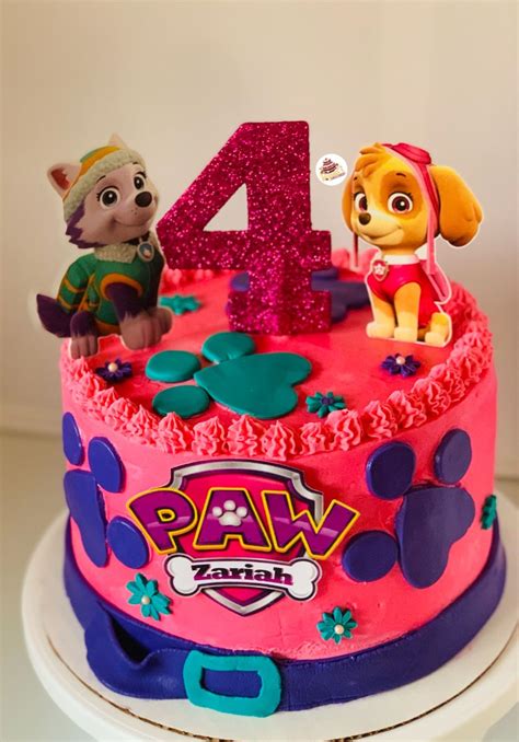 Paw patrol cakes for girls | Paw patrol birthday cake, Paw patrol cake ...