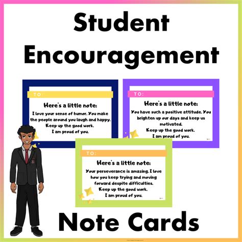 Student Encouragement Cards - Made By Teachers