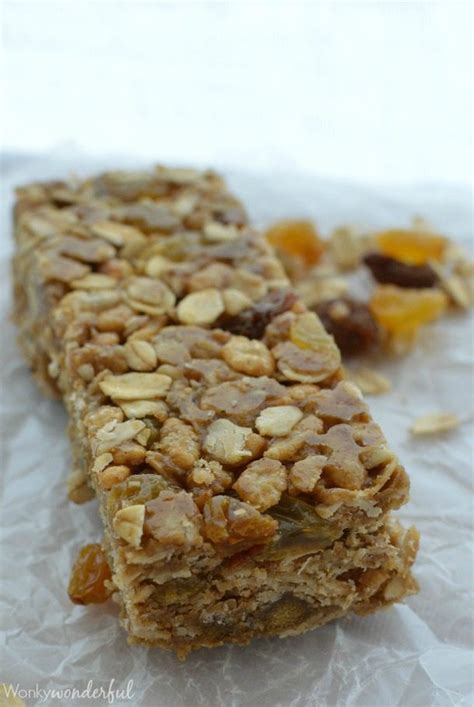 Nut Free Granola Bars - WonkyWonderful