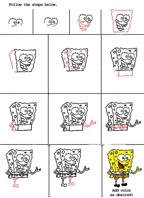 October 2010 | Spongebob drawings, Disney drawing tutorial, Cartoon drawings