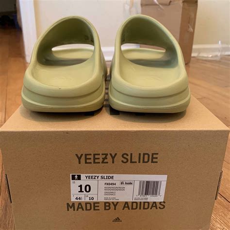 Yeezy Slides 'Resin' - adidas - FX0494 | GOAT