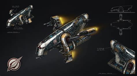 ArtStation - Bounty Hunter Player Ship, Ryan Dening | Star wars ships design, Star wars ships ...