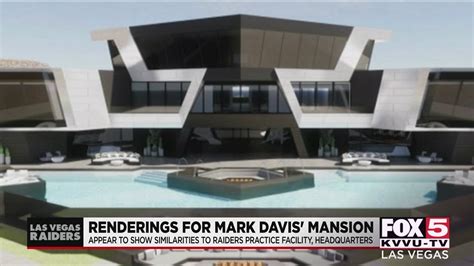 Renderings of Mark Davis' mansion ode to Silver and Black - YouTube