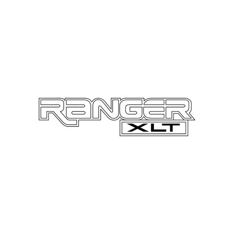 Ford Ranger Xlt Logo Vector - (.Ai .PNG .SVG .EPS Free Download)