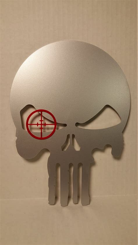 PUNISHER Custom made Punisher skull powder coated porsche