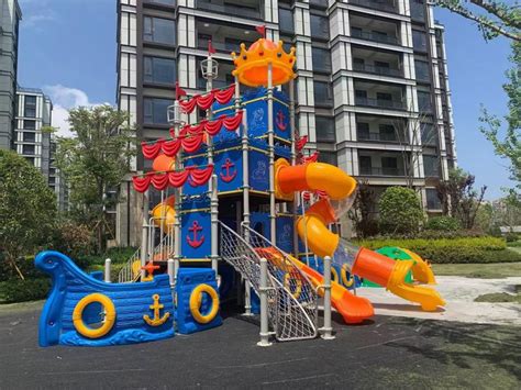 Outdoor Kid's Play Slide Equipment | Jiqi Amusement Equipment