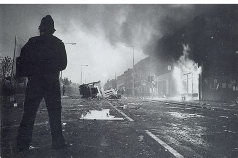 teifidancer: The Toxteth Uprising of July 1981.