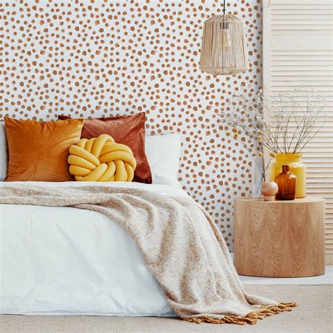 Spot The Difference Wallpaper in Terracotta | Terracotta interior design, Terracotta decor ...