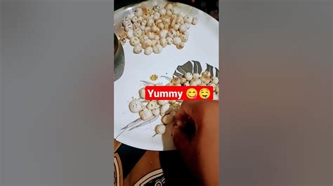 Makhana snacks bihar snacks ## shorts ## zfoodie - YouTube