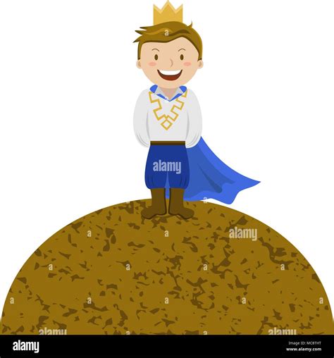 King of the hill cartoon Stock Vector Images - Alamy