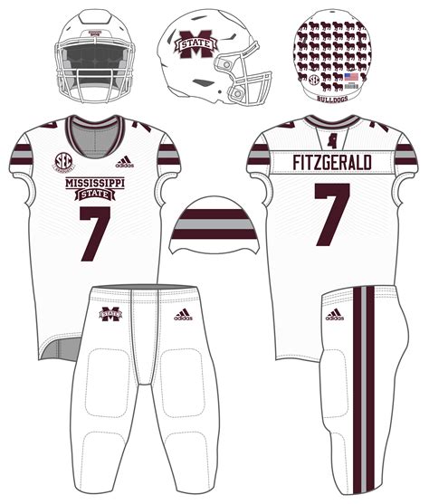 2018 Mississippi State Football Uniforms Review - Hail State Unis