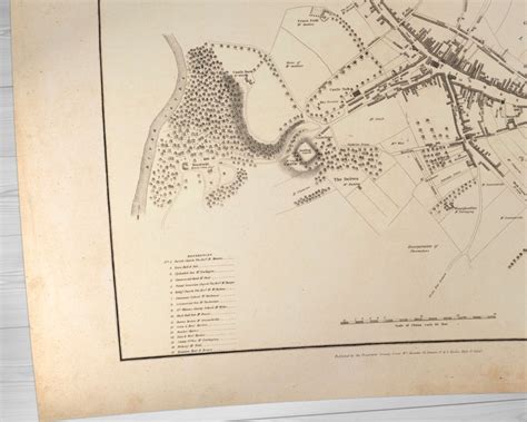 Old Map of Lanark Old Map Print Lanark Old Map Lanark - Etsy