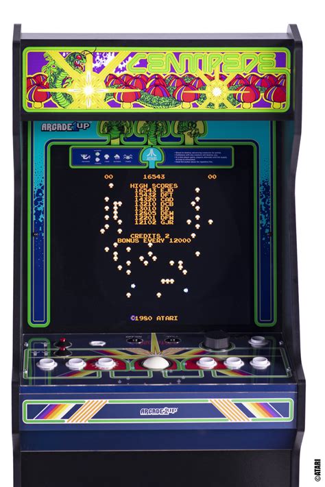 NEW Arcade1Up Atari Centipede 4-in-1 Home Arcade Cabinet Game Room ...