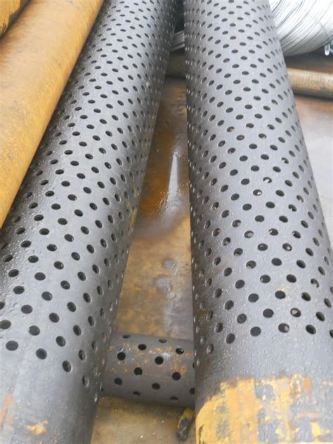 Carbon Steel 8 Mm Hole Perforated Screens-high Quality Tube,Perforated Steel Pipe - Buy Ssaw ...