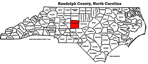 Randolph County, North Carolina - North Carolina Ancestry