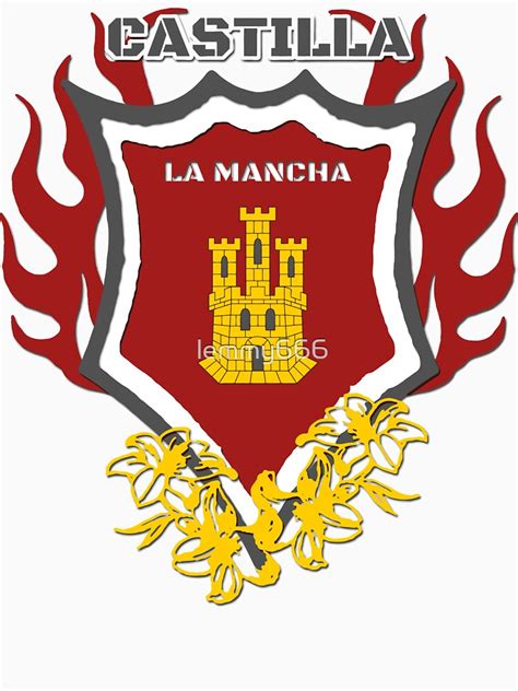 "Castilla la Mancha - Spain - Coat of Arms" T-shirt by lemmy666 | Redbubble