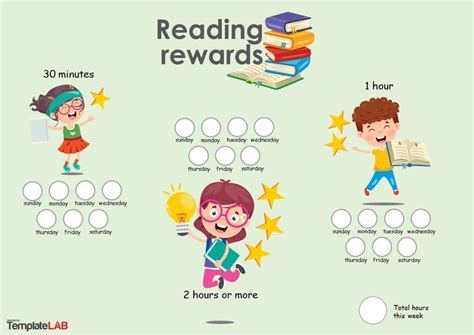 22 Printable Reward Charts for Kids (PDF, Excel & Word)