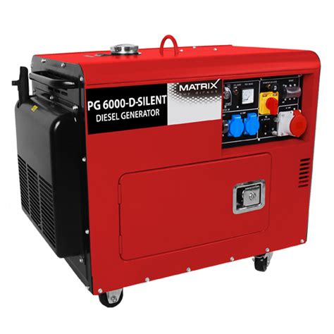 Matrix PG 6000-D Silent Diesel Generator | Generator Pro