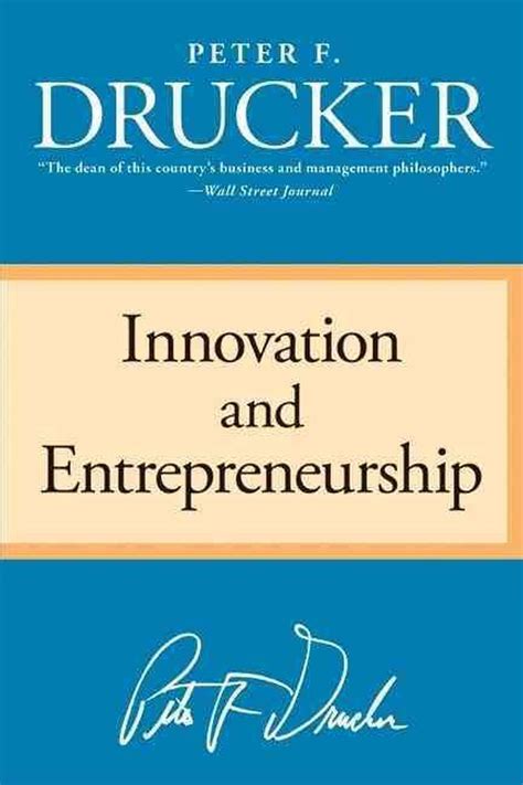 Innovation and Entrepreneurship by Peter F. Drucker (English) Paperback ...