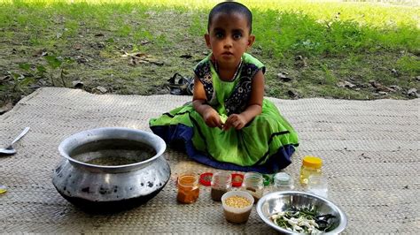 Baby Picnic - 3 Years Old Sneyha Cooking Pulses Hodgepodge For 3 5 ...