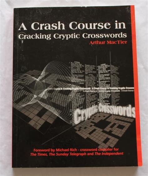 A Crash Course In Cracking Cryptic Crosswords by Mactier, Arthur: Very Good Softcover (2002) 1st ...