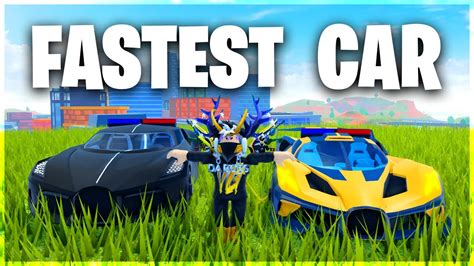 Top 10 Fastest Cars In Jailbreak 2024 - Alexi Austina