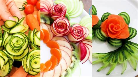 🔴[1 HOUR] Super Salad Decoration Ideas - Creative Food Art Ideas - YouTube