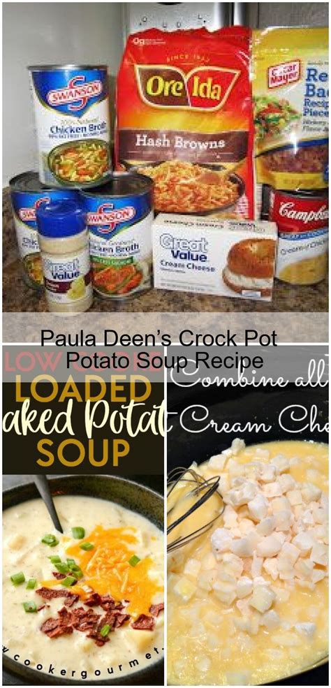 Paula Deen’s Crock Pot Potato Soup Recipe