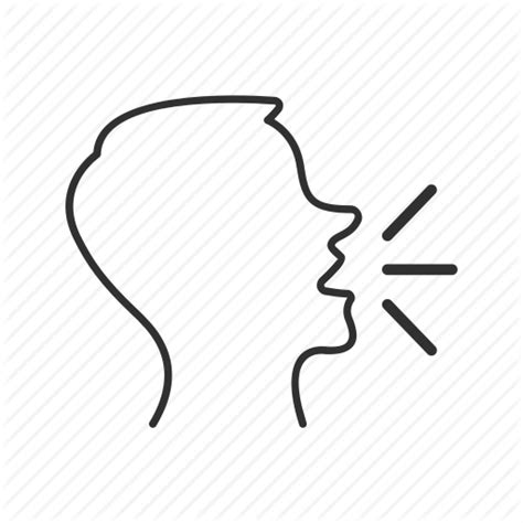 Talking Head Icon at GetDrawings | Free download