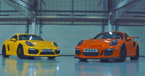 Stuttgart’s Finest Mainstreamers Battle: Porsche Cayman GT4 vs 911 GT3 ...