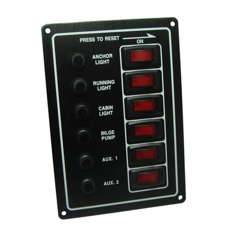 Circuit Breaker Switch Panel - Sheridan Marine