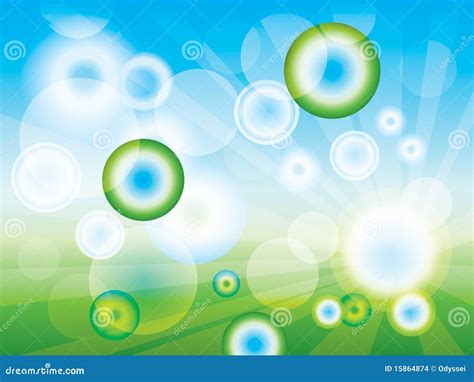 Abstract Clean Green Background (in EPS-10) Stock Images - Image: 15864874