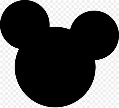 Free Mickey Head Silhouette, Download Free Mickey Head Silhouette png ...