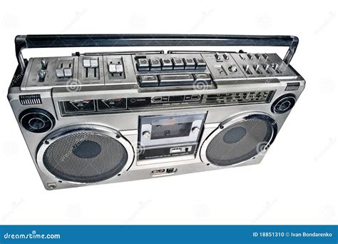 Retro Ghetto Blaster Stock Photo - Image: 18851310