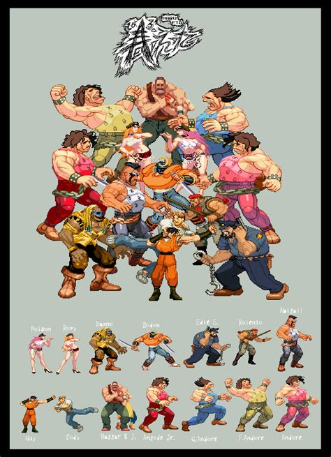 Final fight Sprites by HaruEta.deviantart.com on @deviantART ...