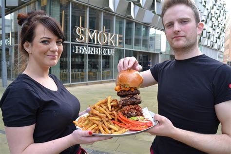 Man Vs Food at Smoke BBQ Sheffield | Eating Challenges