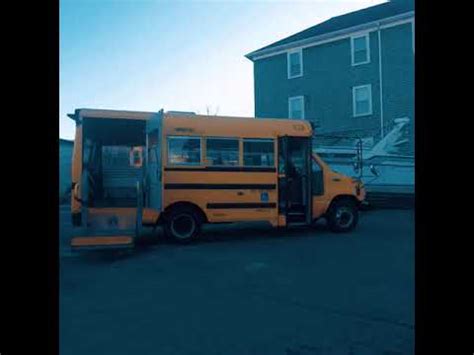 2001 Ford wheelchair School Bus - YouTube