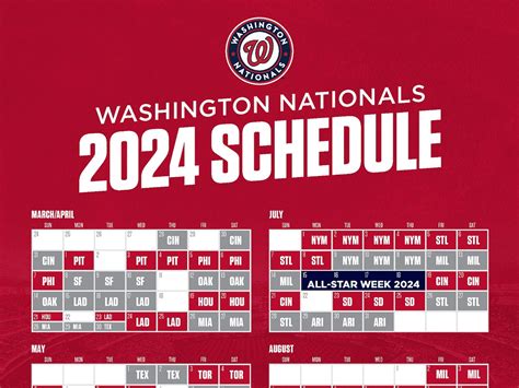 Washington Nationals Printable Schedule 2024 - Jobye Lynette