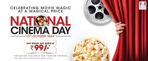 NATIONAL CINEMA DAY RETURNS WITH MOVIES FOR JUST RS 99/- NATIONAL ...