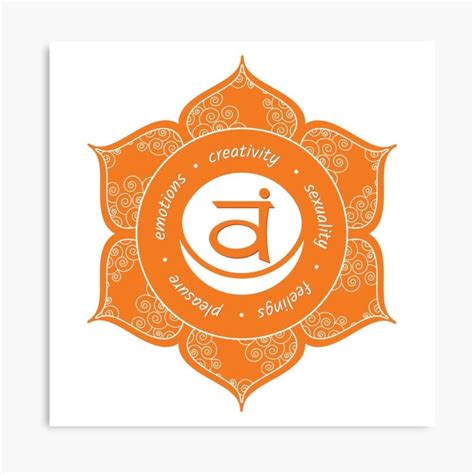 Sacral Chakra Mandala Art – Chakra Plaza