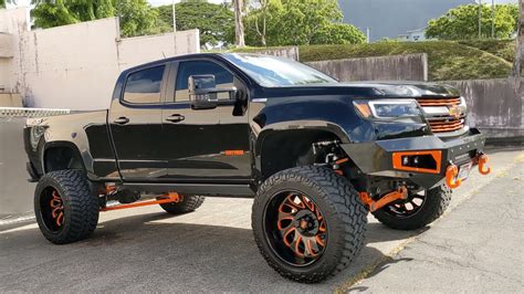 (Gritty) 9.5 inch lifted 2020 Duramax Diesel Chevy Colorado on 375s ...