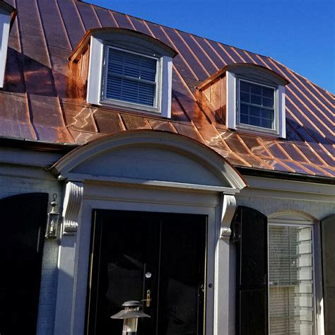 Metal Roofing Installations - Copper / Zinc - The Century Slate Co. - NC