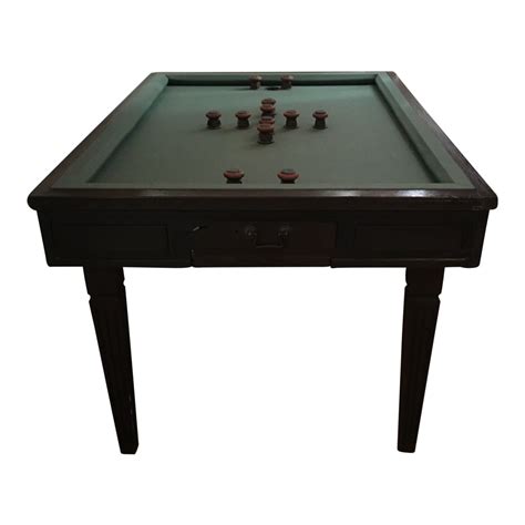 1970s Country Brunswick Town & Country Bumper Pool Table | Chairish