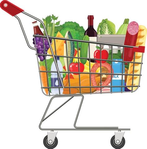 Clip Art Grocery Cart